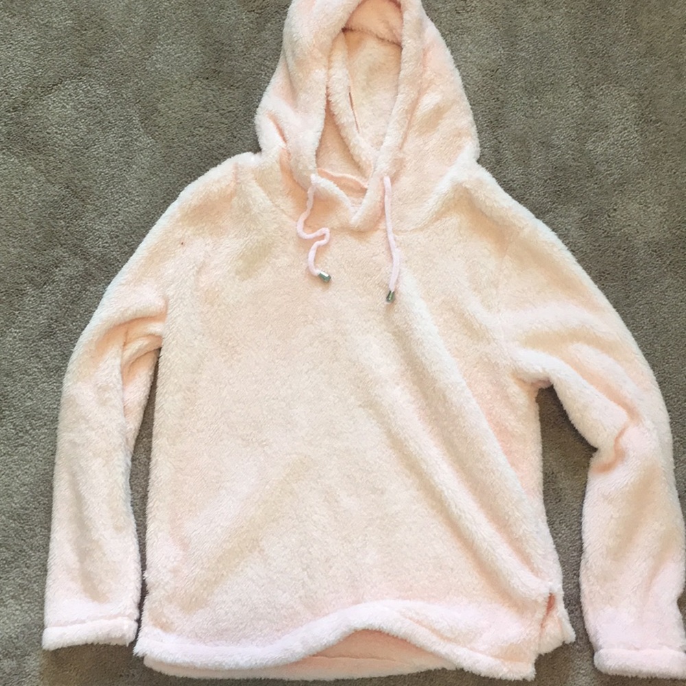 Pink oversized hoodie